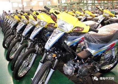 中国摩托车在缅甸越来越受欢迎!